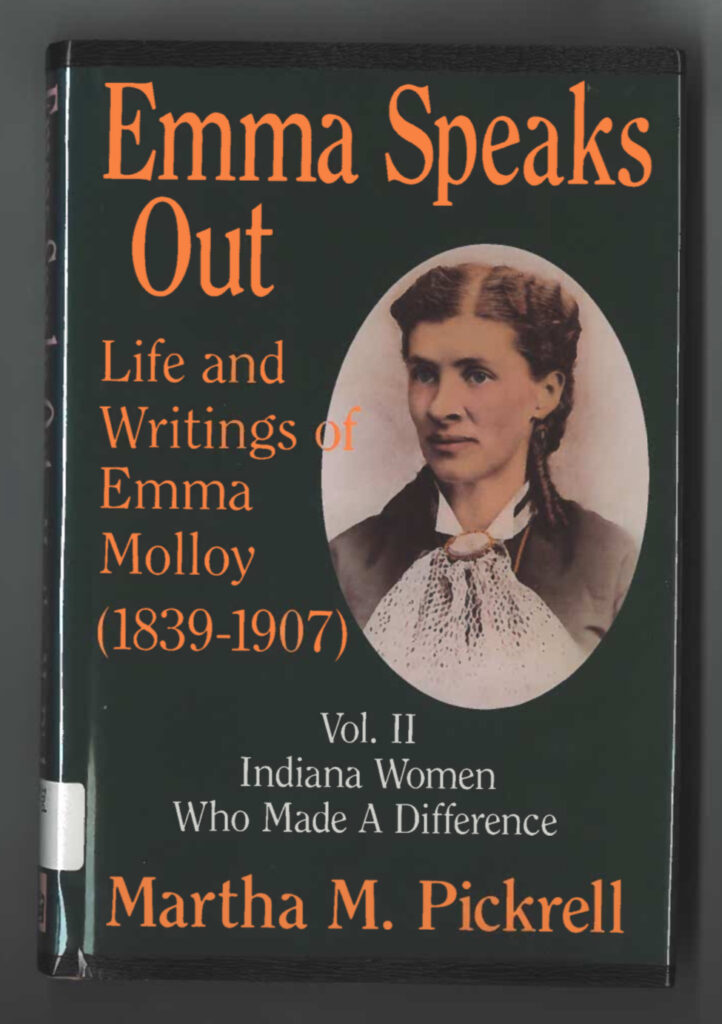 The cover of "Emma Speaks Out" by Martha Pickrell.